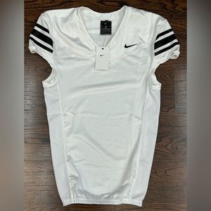 Nike Vapor Pro Practice Football Jersey White Black CI3767-106 Men’s Size M NEW